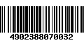 Código de Barras 4902388070032