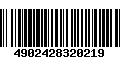 Código de Barras 4902428320219