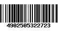 Código de Barras 4902505322723