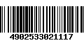 Código de Barras 4902533021117