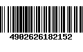 Código de Barras 4902626182152