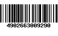 Código de Barras 4902663009290