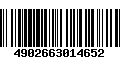 Código de Barras 4902663014652