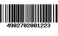 Código de Barras 4902702001223