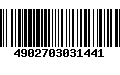 Código de Barras 4902703031441