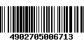 Código de Barras 4902705006713