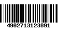 Código de Barras 4902713123891