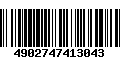 Código de Barras 4902747413043