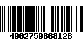 Código de Barras 4902750668126