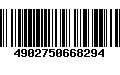 Código de Barras 4902750668294