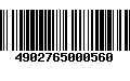 Código de Barras 4902765000560