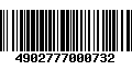 Código de Barras 4902777000732