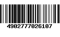 Código de Barras 4902777026107