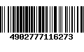 Código de Barras 4902777116273