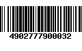 Código de Barras 4902777900032