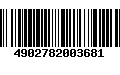 Código de Barras 4902782003681