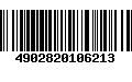 Código de Barras 4902820106213