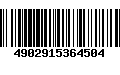 Código de Barras 4902915364504