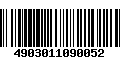 Código de Barras 4903011090052