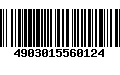 Código de Barras 4903015560124