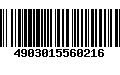 Código de Barras 4903015560216