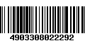 Código de Barras 4903308022292