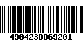 Código de Barras 4904230069201