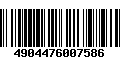 Código de Barras 4904476007586