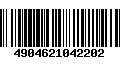 Código de Barras 4904621042202