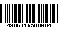 Código de Barras 4906116580084