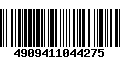 Código de Barras 4909411044275