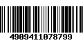 Código de Barras 4909411078799