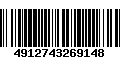 Código de Barras 4912743269148