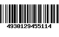 Código de Barras 4930129455114