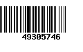 Código de Barras 49305746