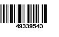 Código de Barras 49339543