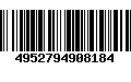 Código de Barras 4952794908184