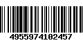 Código de Barras 4955974102457