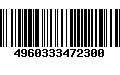 Código de Barras 4960333472300