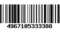 Código de Barras 4967105333388