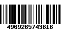 Código de Barras 4969265743816