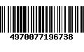 Código de Barras 4970077196738