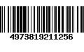 Código de Barras 4973819211256