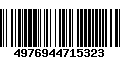 Código de Barras 4976944715323