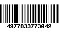 Código de Barras 4977833773042