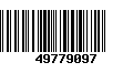 Código de Barras 49779097