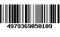 Código de Barras 4979369050109