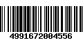 Código de Barras 4991672004556