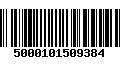 Código de Barras 5000101509384