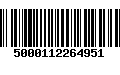 Código de Barras 5000112264951